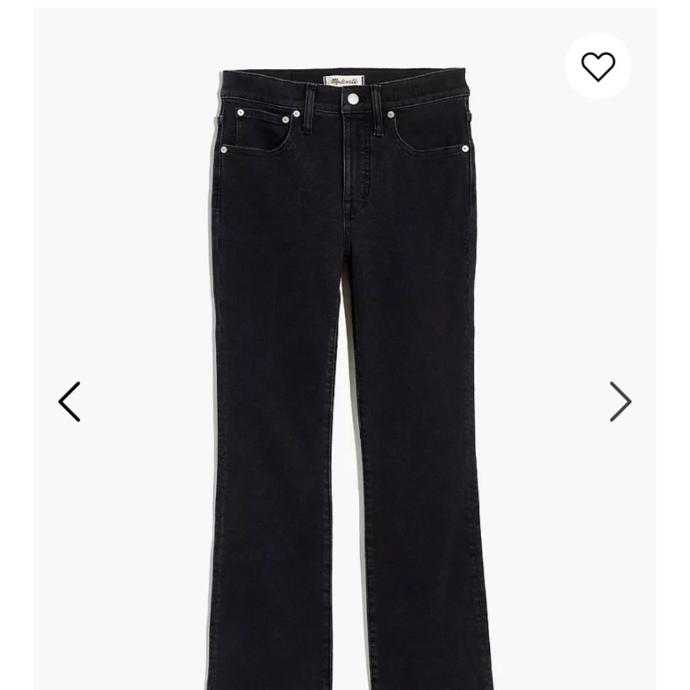 Black Madewell Cali Demi-Boot Jeans